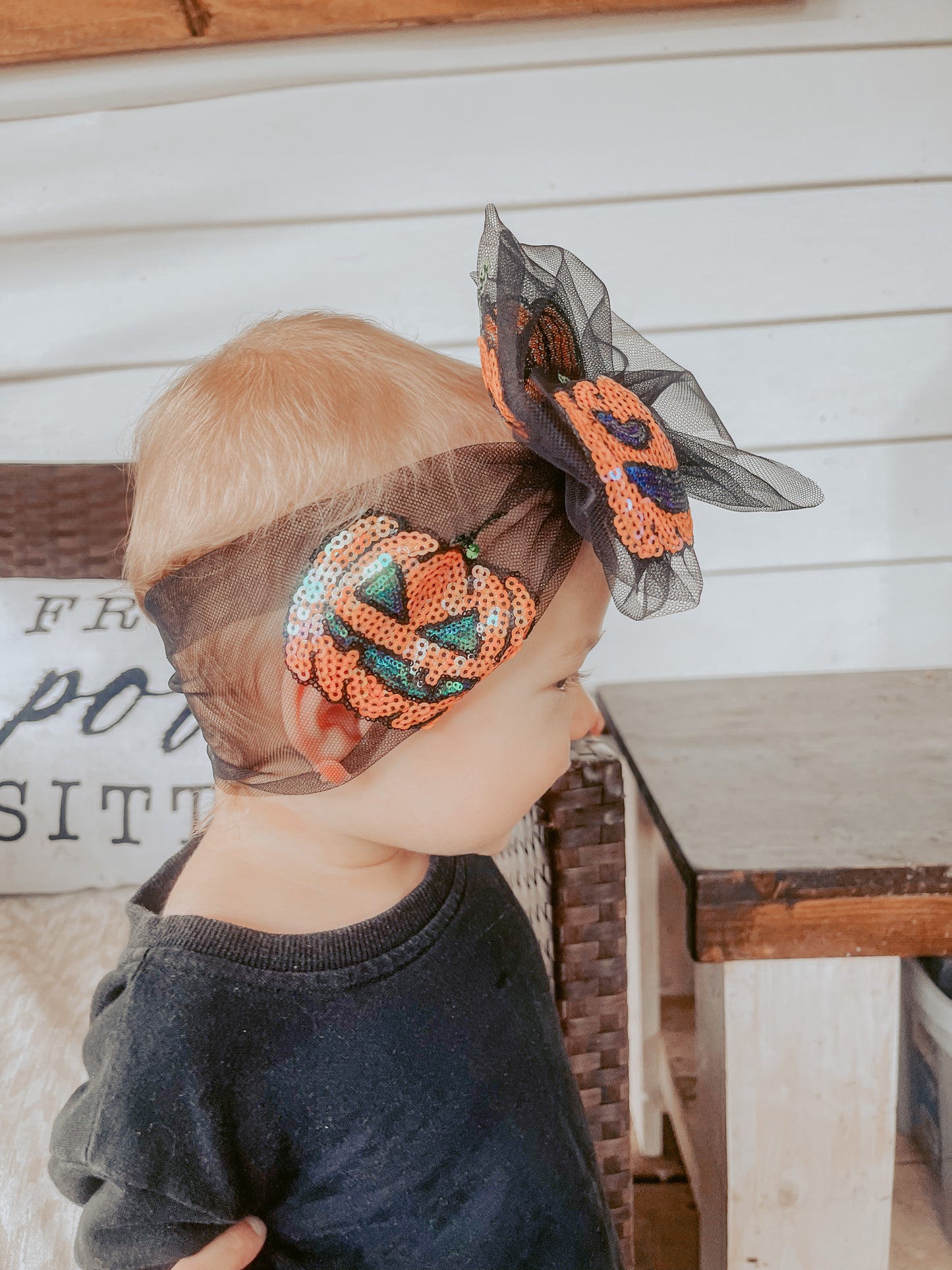 Sequin Pumpkin